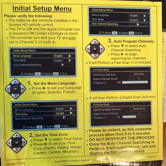 TV Converter with Remote Control   Access HD Digital to Analog also for emergenc - Picture 12 of 13